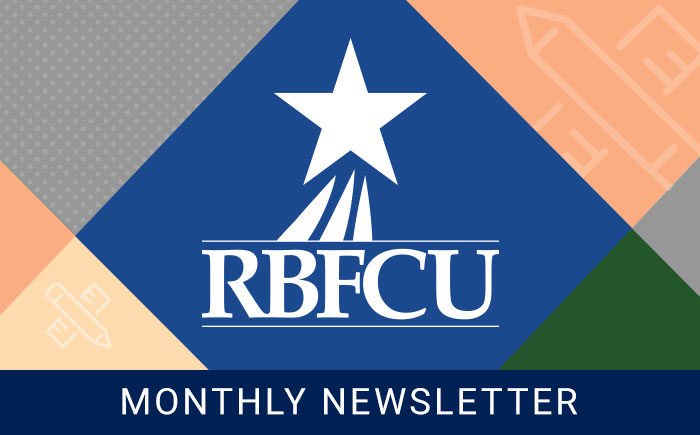 RBFCU monthly newsletter