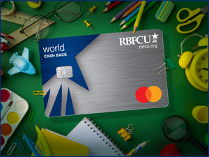 RBFCU cash back credit card