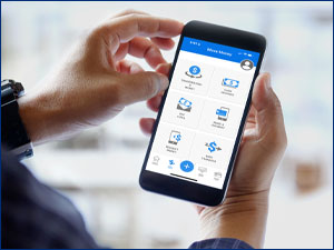 RBFCU mobile app Move Money screen