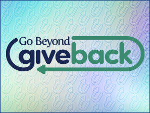 Go beyond. Giveback