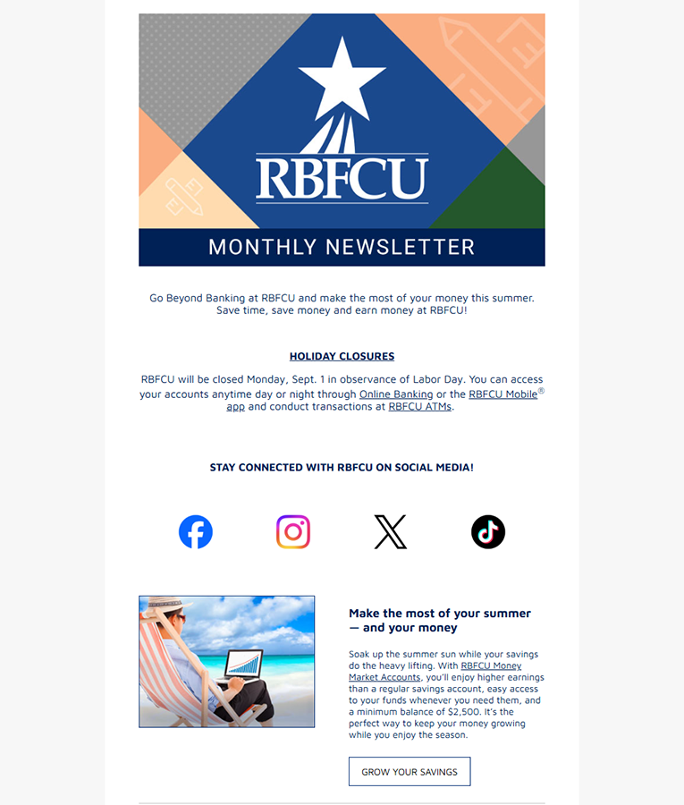 Thumbnail of August 2025 newsletter