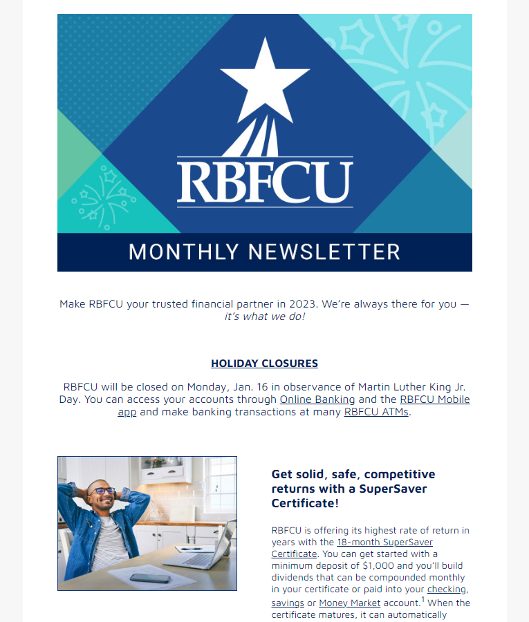 Thumbnail of January 2023 Member Newsletter