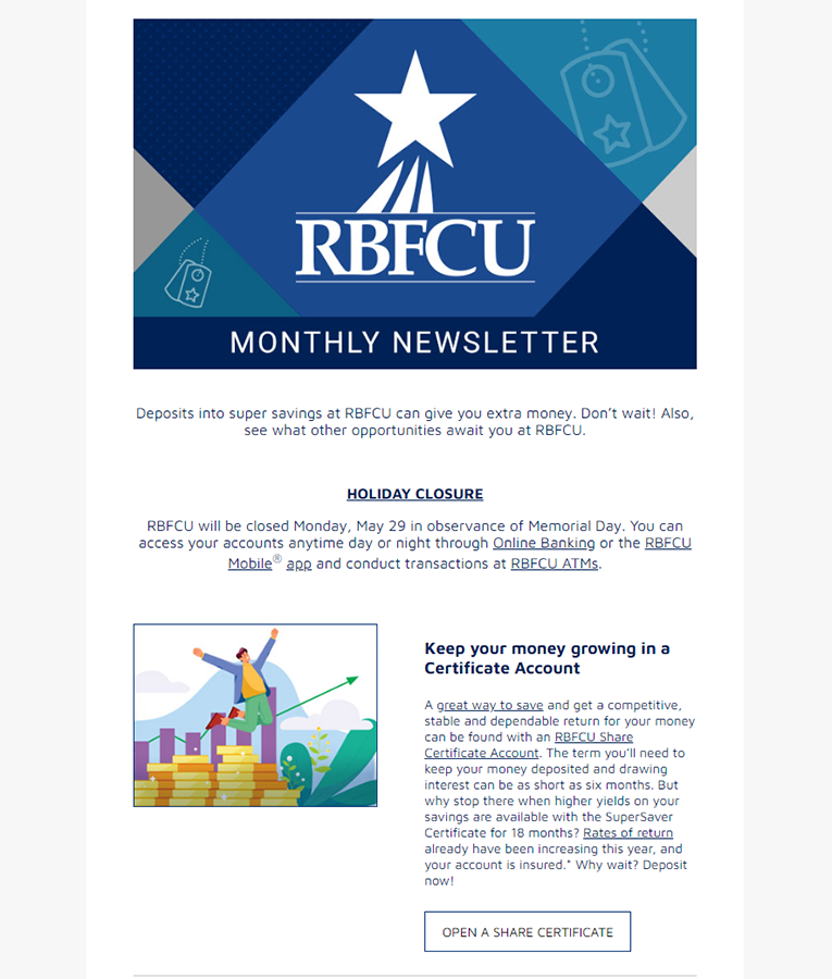 Thumbnail of May 2023 newsletter