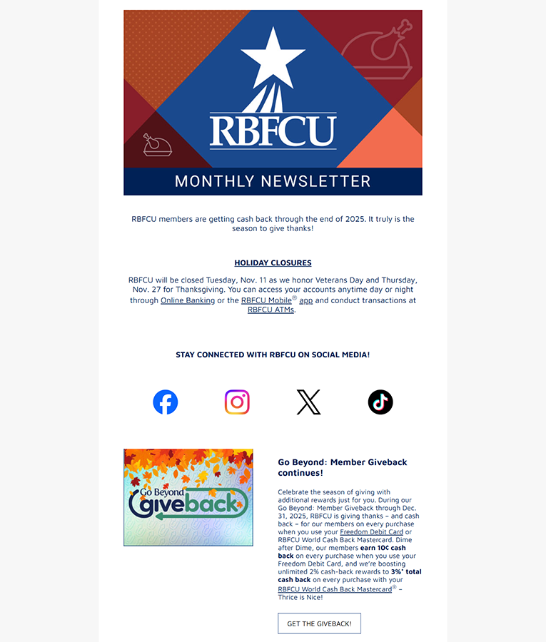 Thumbnail of November 2025 Member Newsletter.