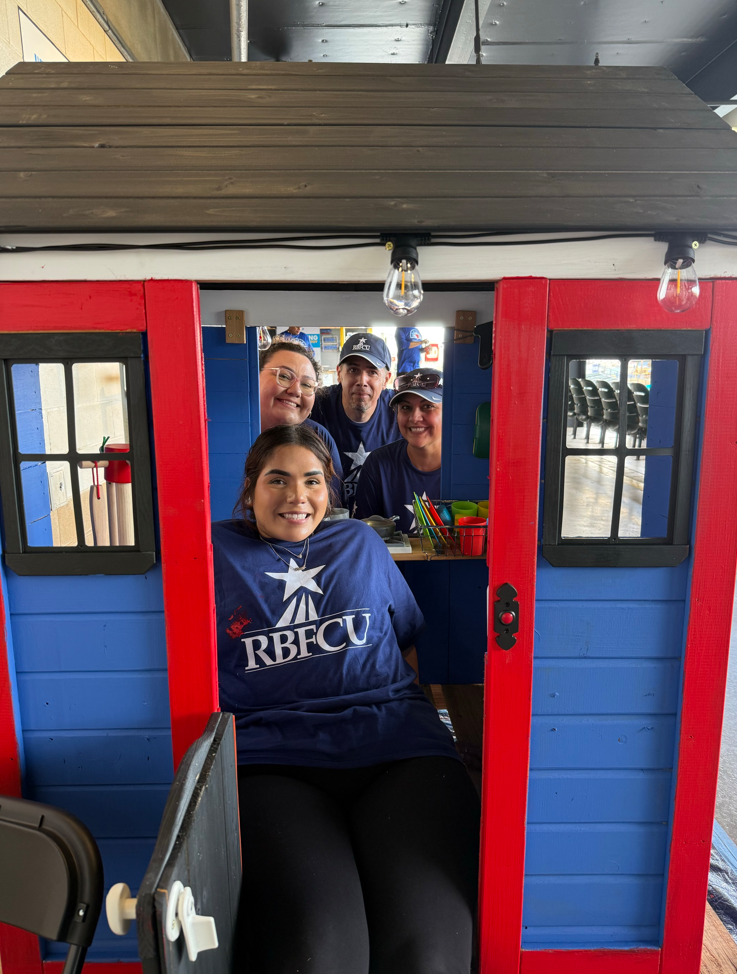 RBFCU volunteers with Habitat for Humanity 2024