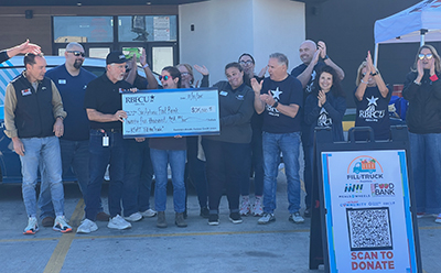 ‘Fill the Truck’ is a Success for the Community with RBFCU as a Partner