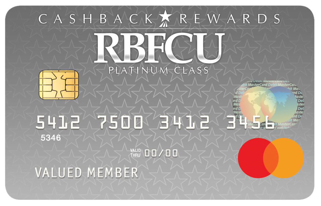 RBFCU Cashback Rewards Platinum Class Credit Card