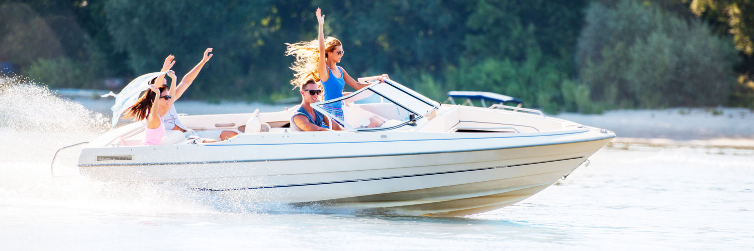 Other-Vehicles People riding on a boat