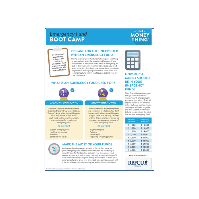 THUMB-Handout-09-IAMT-Emergency-Fund-Boot-Camp