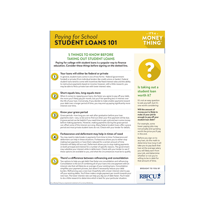 THUMB-Handout-26-IAMT-Student-Loans-101