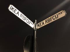 Street sign for IKEA-RBFCU-Parkway