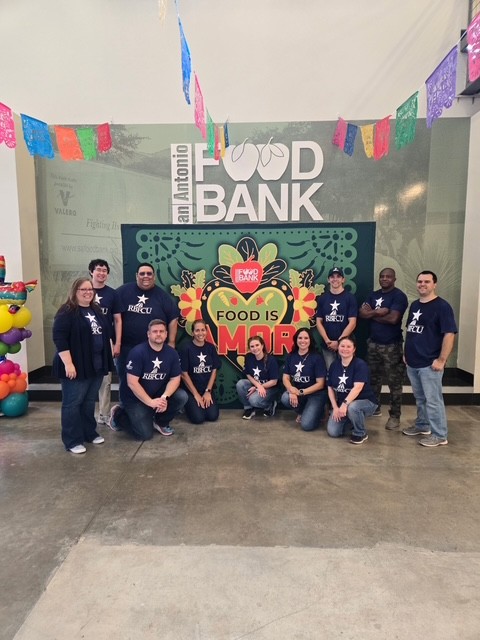 RBFCU Internal Audit Team at SA Food Bank