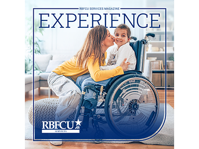 Spring 2025 RBFCU Services Experience Magazine Cover