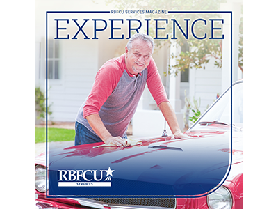 RBFCU Services Experience Magazine Spring 2026 Cover