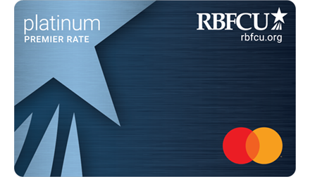 RBFCU Premier Rate Mastercard credit card